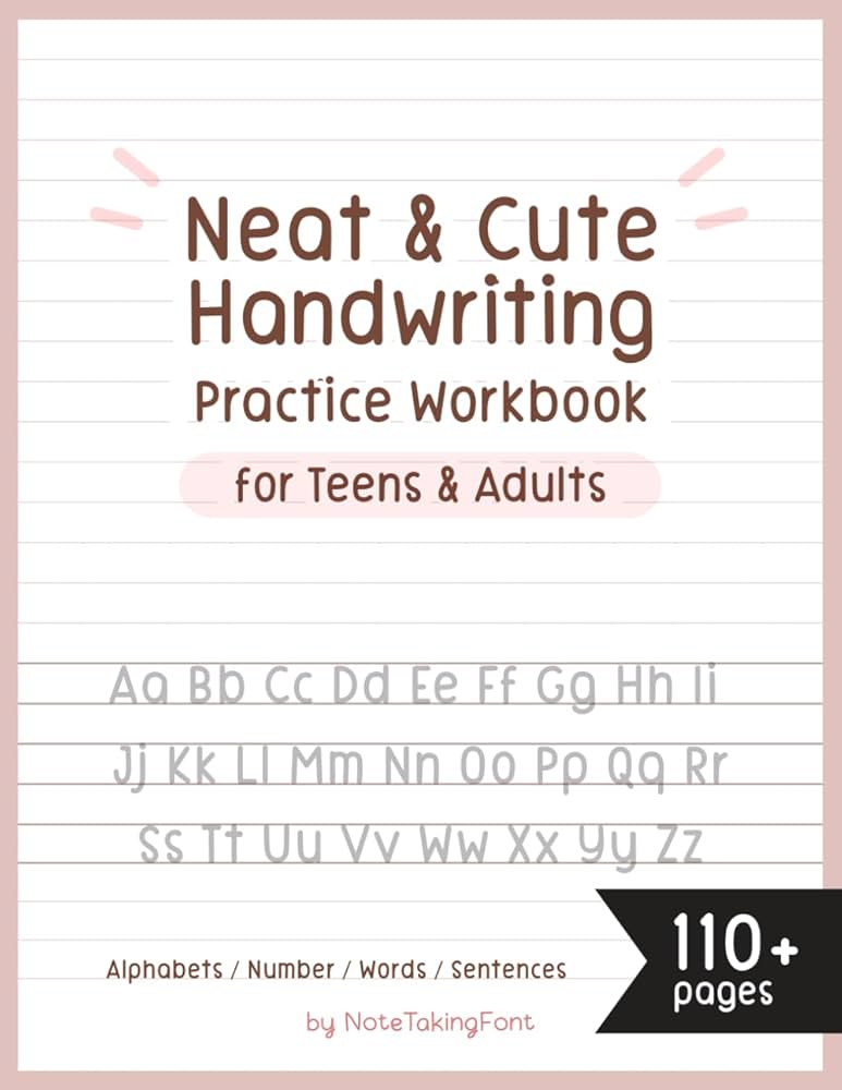 Neat and Cute Handwriting practice Workbook for adults and Teens: Improve your handwriting skill & Practice with Monoline lettering Practice Page, ... worksheet for adults, My Strawberry font: Font, NoteTaking: 9798336527681: Amazon.com: neat-and-cute-handwriting-practice-workbook-for-adults-and-teens-improve-your-handwriting-skill-practice-with-monoline-lettering-practice-page-worksheet-for-adults-my-strawberry-font-font-notetaking-9798336527681-amazon-com