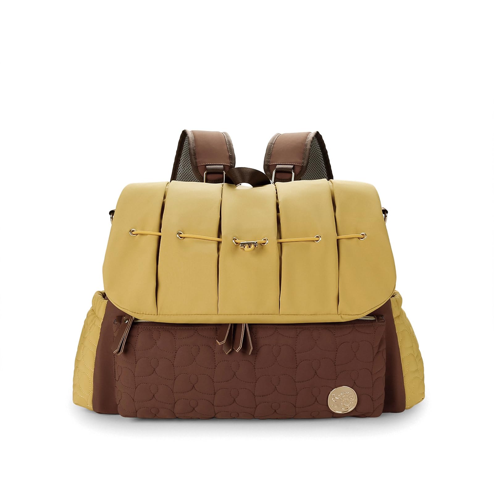 Borsa fasciatoio multifunzione con fasciatoio, grande capacità, borsa da viaggio, pannolino multifunzione per mamme, sostituibile