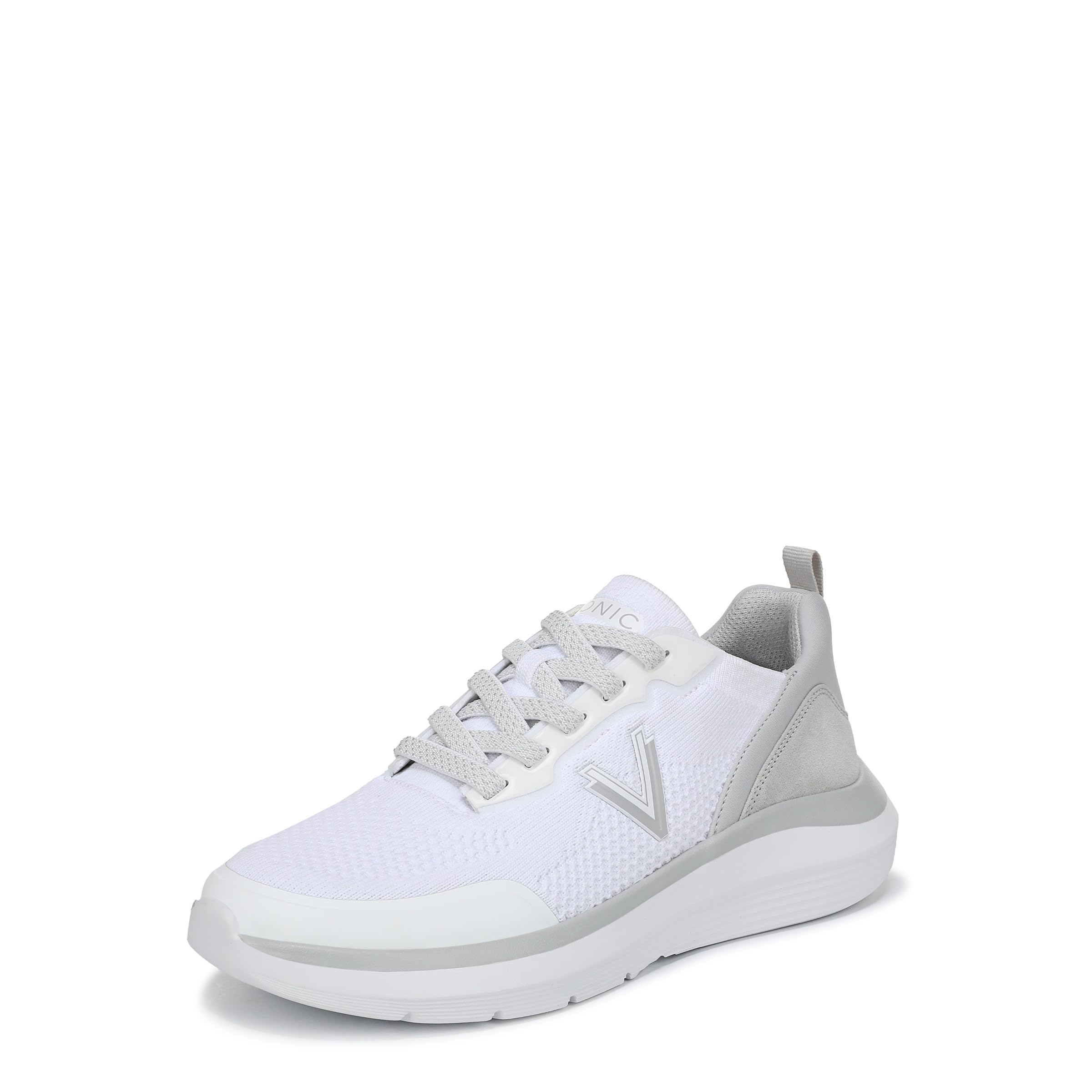 Vionic Women's Hayward Slip-On Trainers, White, Wide Fit, UK 8