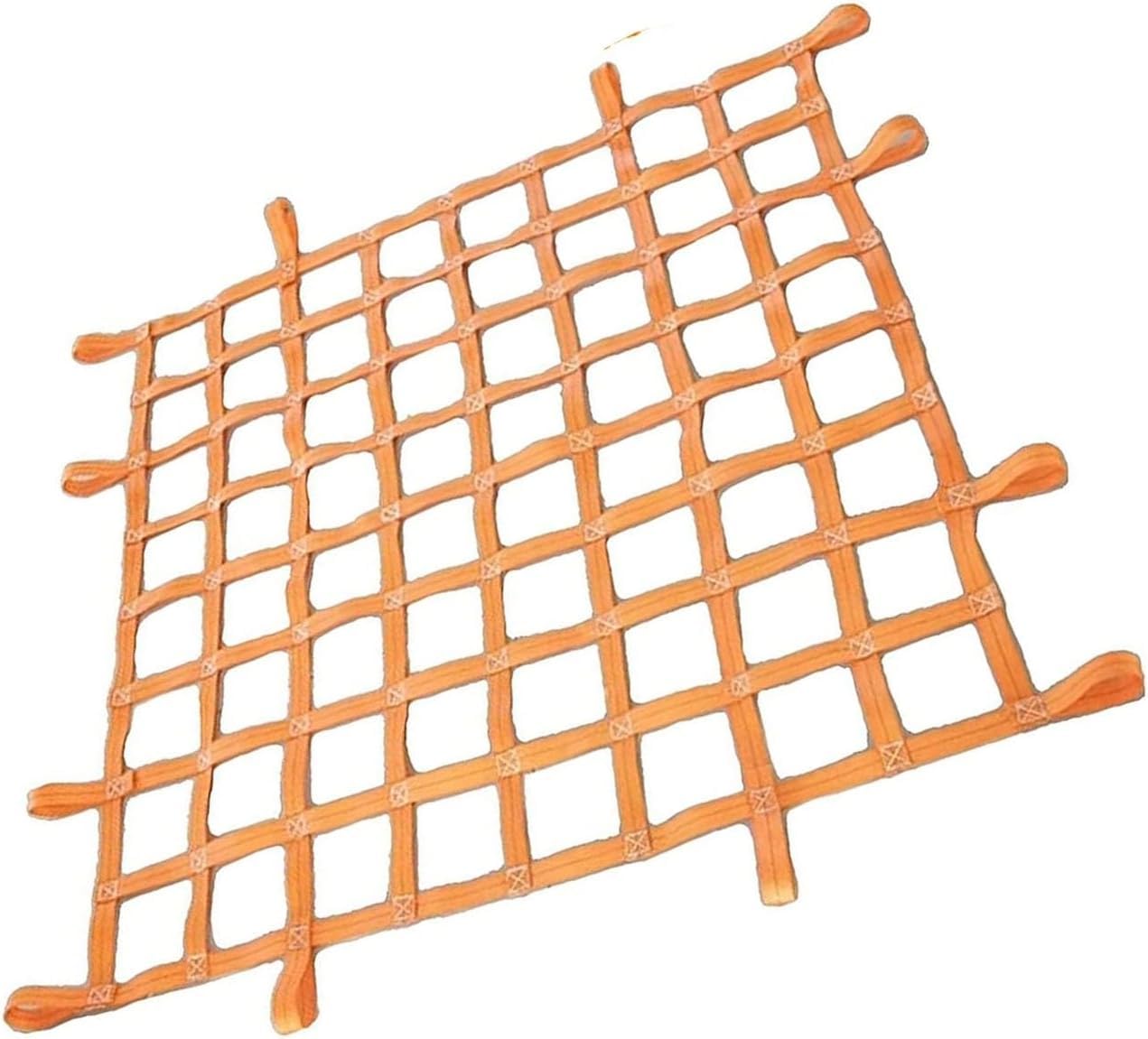 Generico Rete per Sollevamento Merci - Rete di Sollevamento per carichi Pesanti, Rete di Sollevamento Decorativa, fettuccia di Sicurezza in Nylon, reti di Sollevamento (1,5 x 1,5 m/Maglia 10 cm/caric