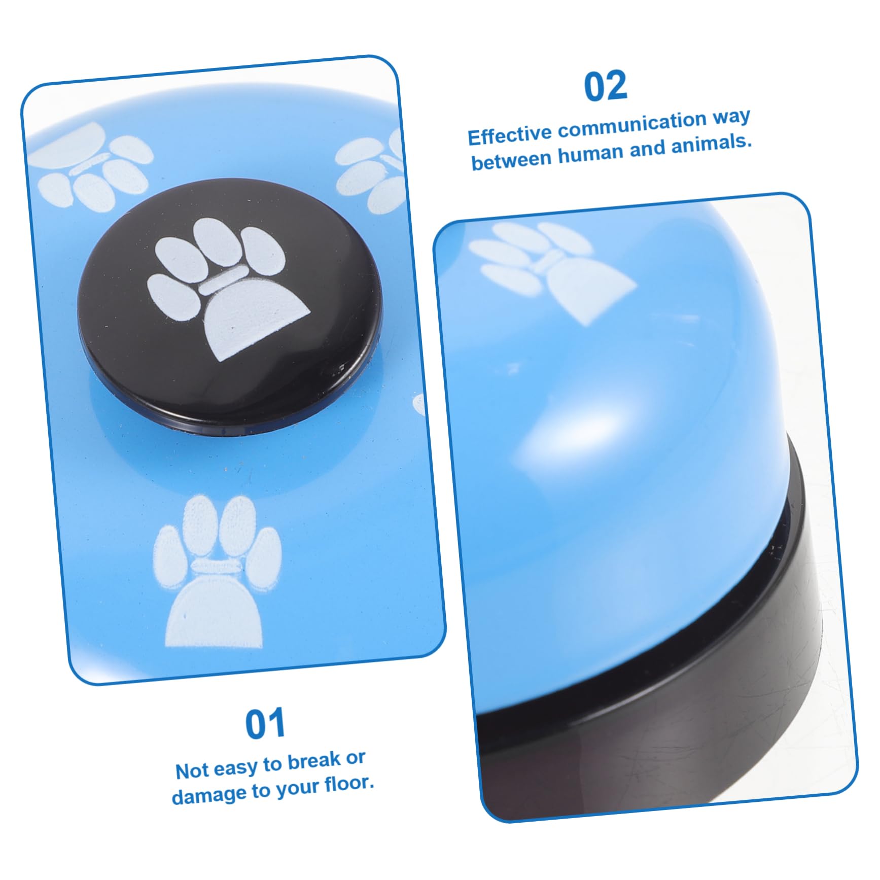 NOLITOY Dog Training Bell Pet Bells for Potty Training Sturdy Plastic Design Enhance Your Pet's