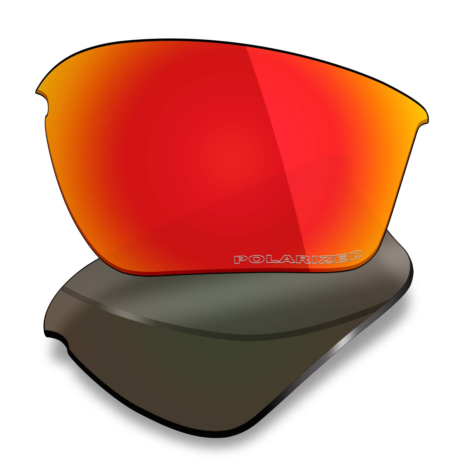 Mryok Replacement Lenses Compatible with Oakley Half Jacket 2.0 XL OO9154 62mm Sunglasses, HD Polarized, UV Protection