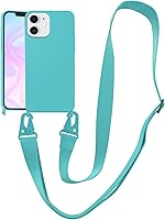 Vista 65 de Funda compatible con iPhone 13 Pro con cordón, funda cruzada para iPhone con correa 13 Pro, ajustable, a prueba de golpes, protección contra caídas