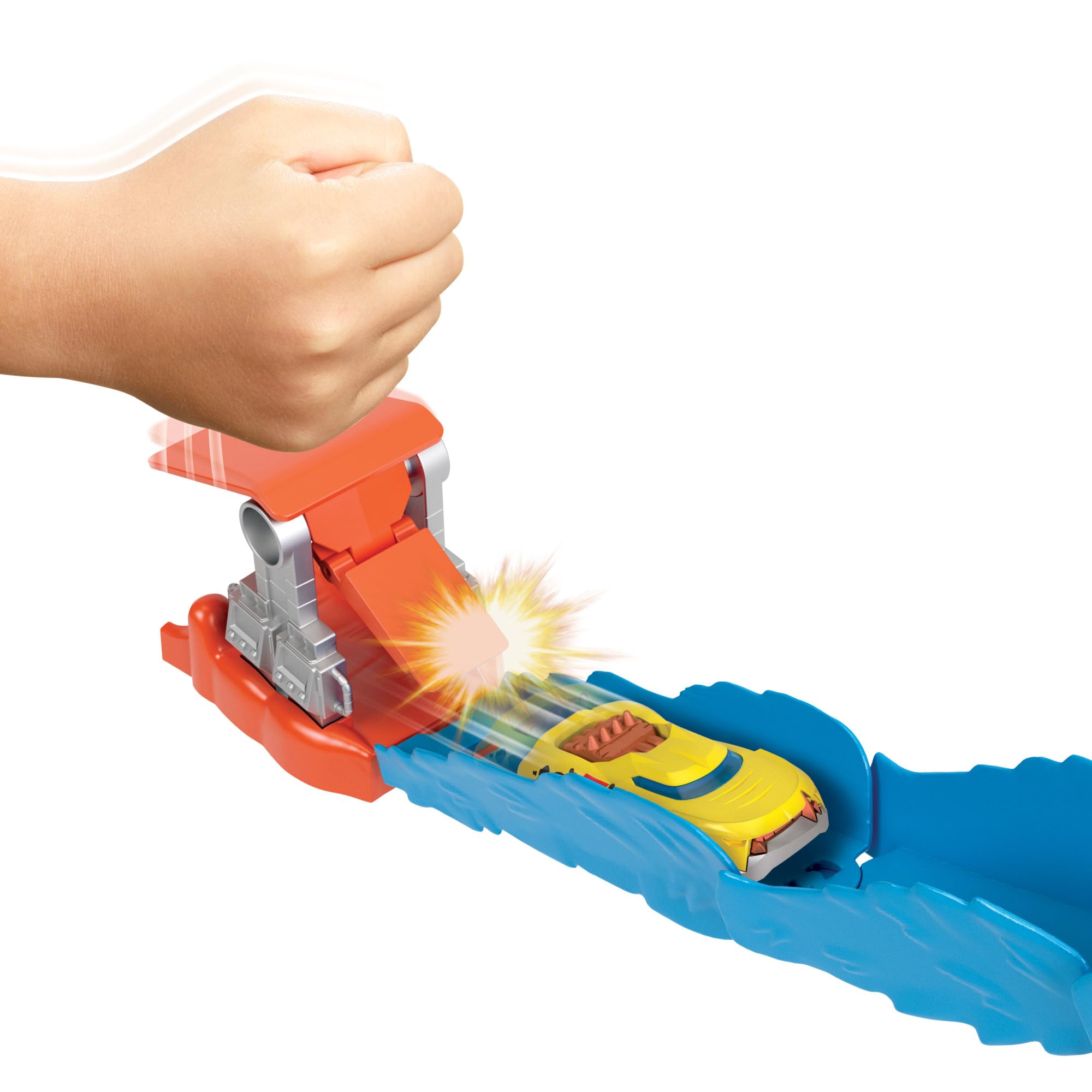 Hot Wheels City Slopen En Rijden – Gorilla In De Aanval, Met 1 Auto, 90 Cm Baandelen, Koppelbaar Aan Andere Sets – Vanaf 4 Jaar