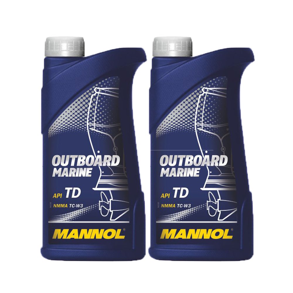Mannol MN7207-1 Outboard Marine Motoröl, Synthetisch, API TD / NMMA TC-W3