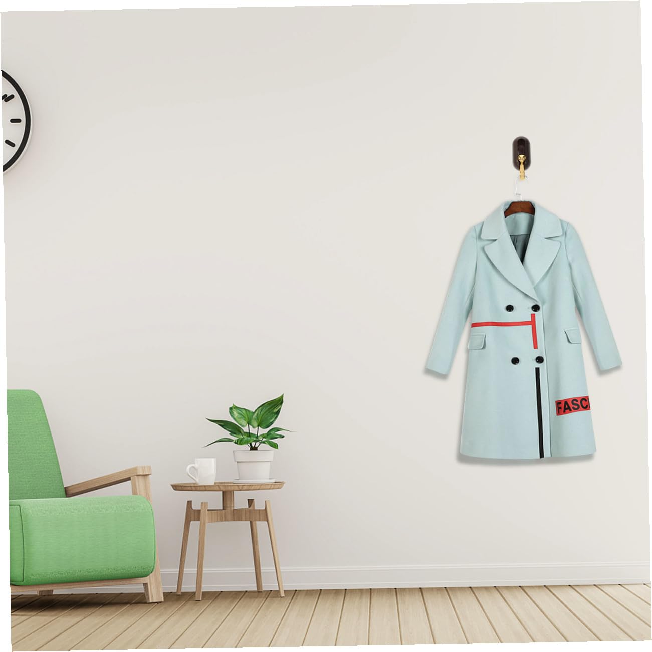 jojofuny 12piezas Ganchos Adhesivos De Pared Para Colgar Toallas Ropa y Sombreros Soporte Resistente Sin Daños La Pared Para Baño y Cocina