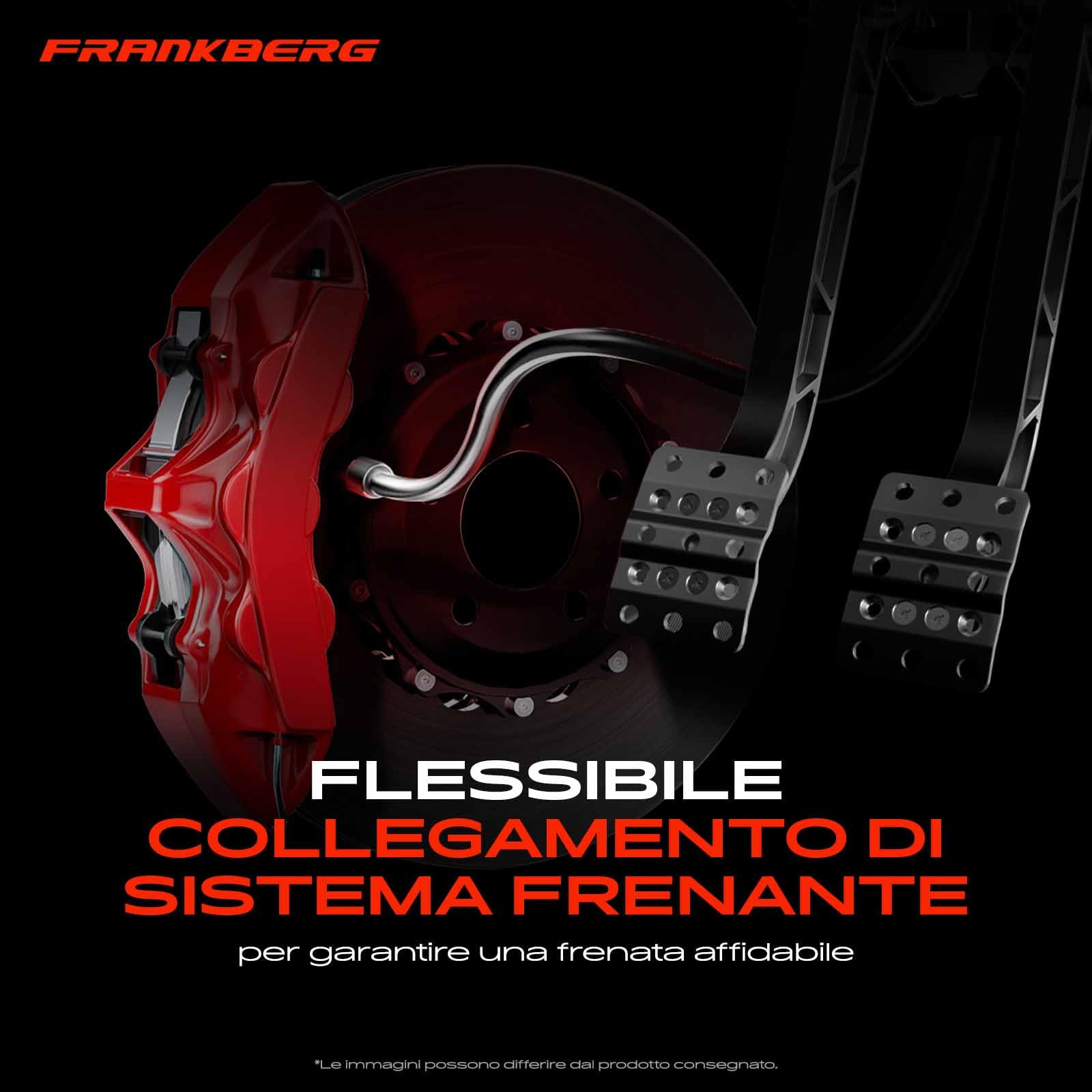 Frankberg Tubo Freno Anteriore Compatibile con T.o.u.a.r.e.g 7P5 7P6 T.o.u.a.r.e.g 7L6 7L7 7LA Q7 4LB C.a.y.e.n.n.e 9PA Replace# 2204944