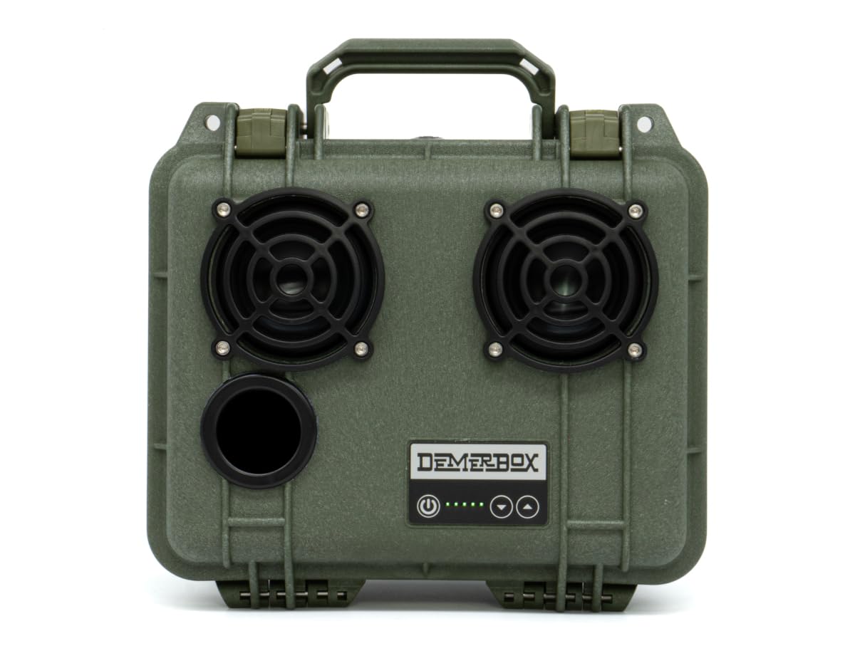 Photo 1 of DemerBox: Waterproof, Portable, and Rugged Outdoor Bluetooth Speakers. Loud Sound, Deep Bass, 40+ hr Battery Life, Dry Box + USB Charging, Multi-Pairing Party Mode. Built to Last