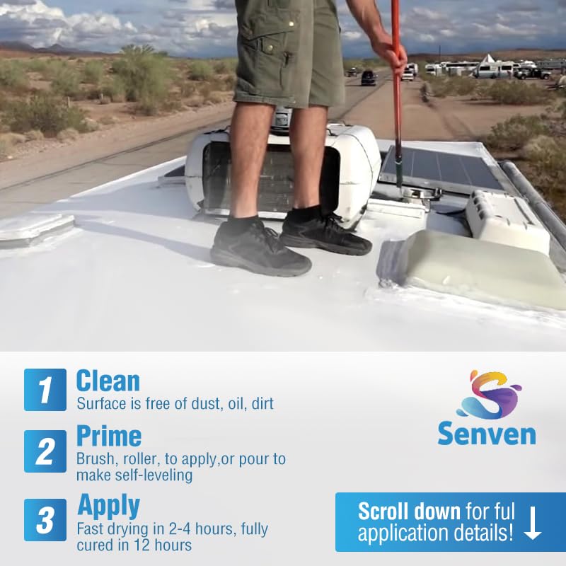 RV Roof Sealant 1 Gallon White