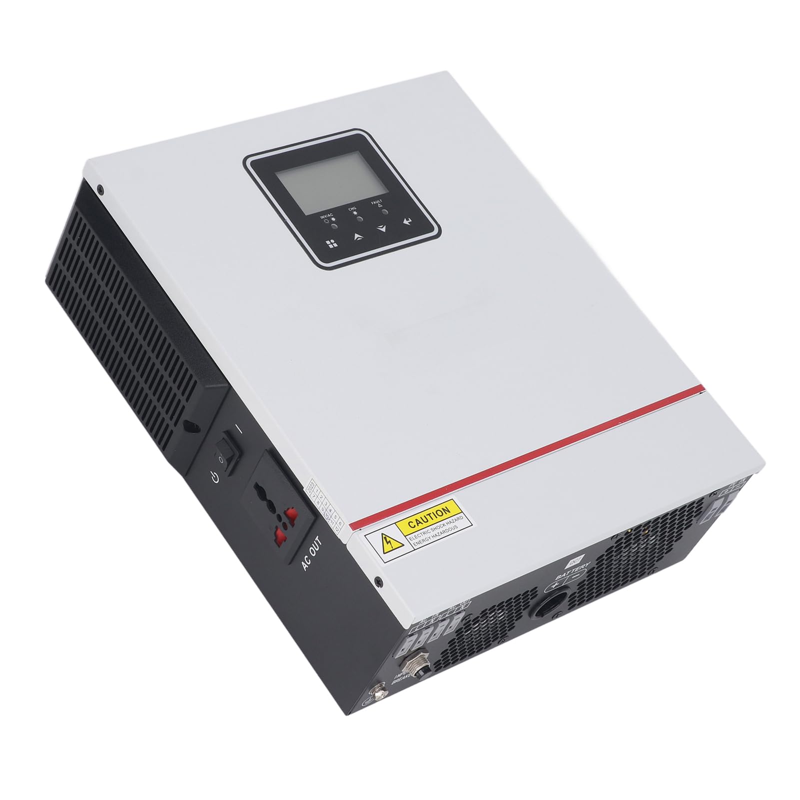 Oumefar Regolatore di Carica Solare MPPT Potente 40A con Display LCD per