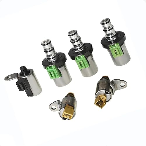 Miniatura 3 de WFLNHB Kits de válvula solenoide de transmisión de 6 piezas de repuesto para Ford con 4F27E 4 velocidades de repuesto de transmisión automática para