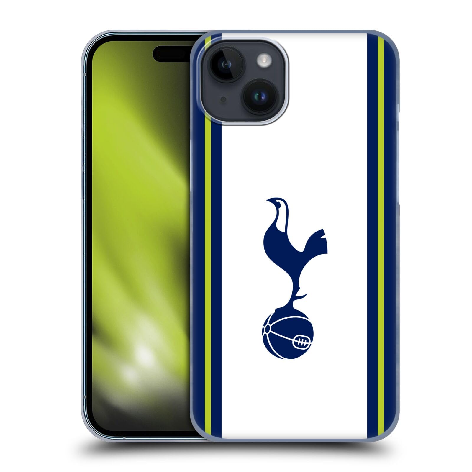 Head Case Designs Officially Licensed Tottenham Hotspur F.C. Home 2022/23 Badge Kit Hard Back Case Compatible with Apple iPhone 15 Plus
