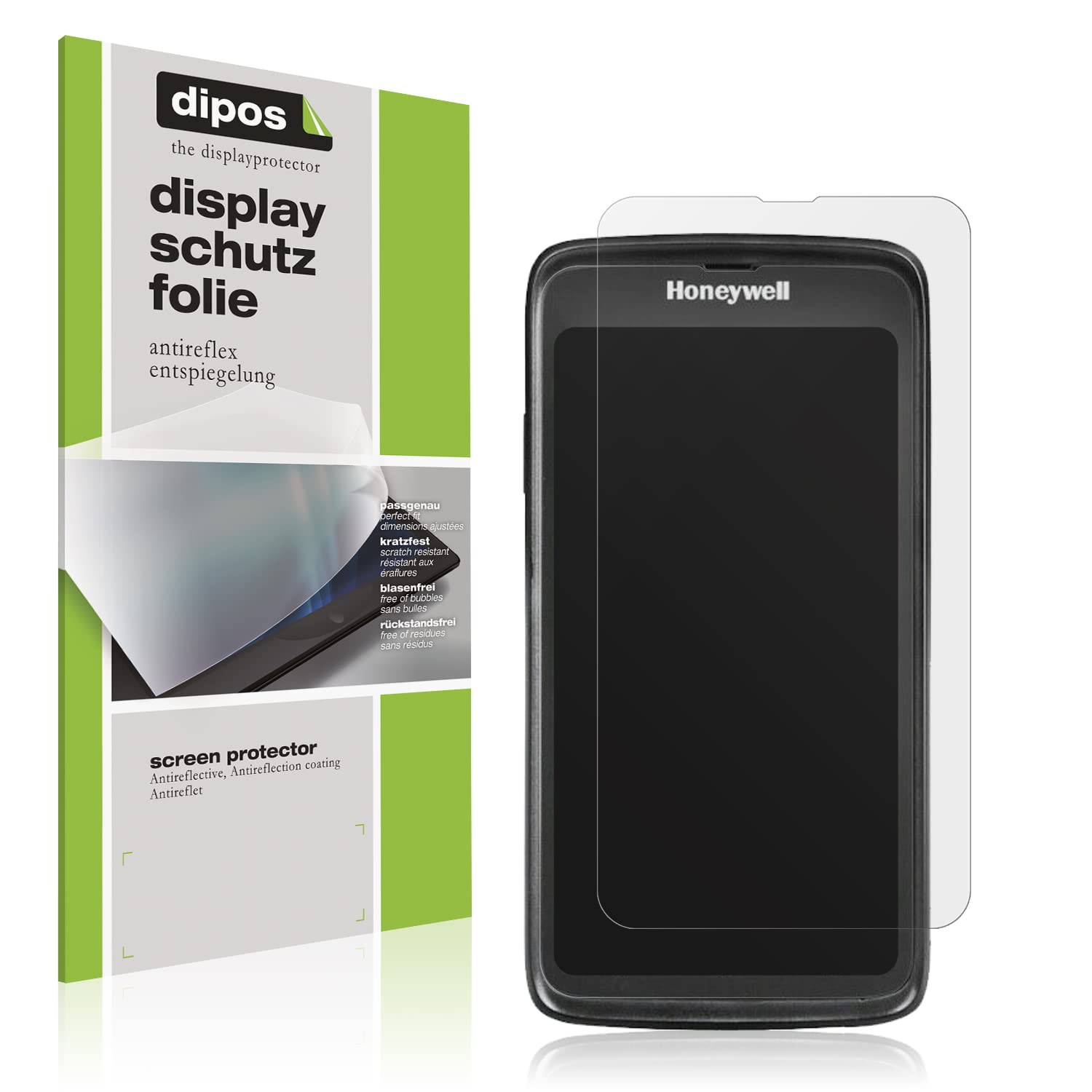 dipos I 6X Pellicola Protettiva antiriflesso Compatibile con Honeywell EDA50 Pellicola di Protezione