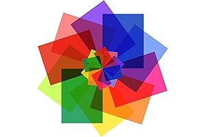 10 Pieces Colored Overlays for Reading