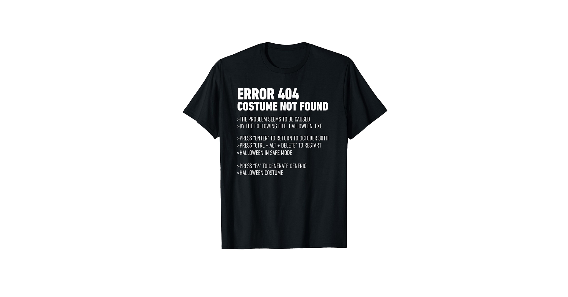 SOLD OUT  (おまとめ) 確認用です。 Amazon.com: ERROR 404: COSTUME NOT FOUND Perfect Halloween