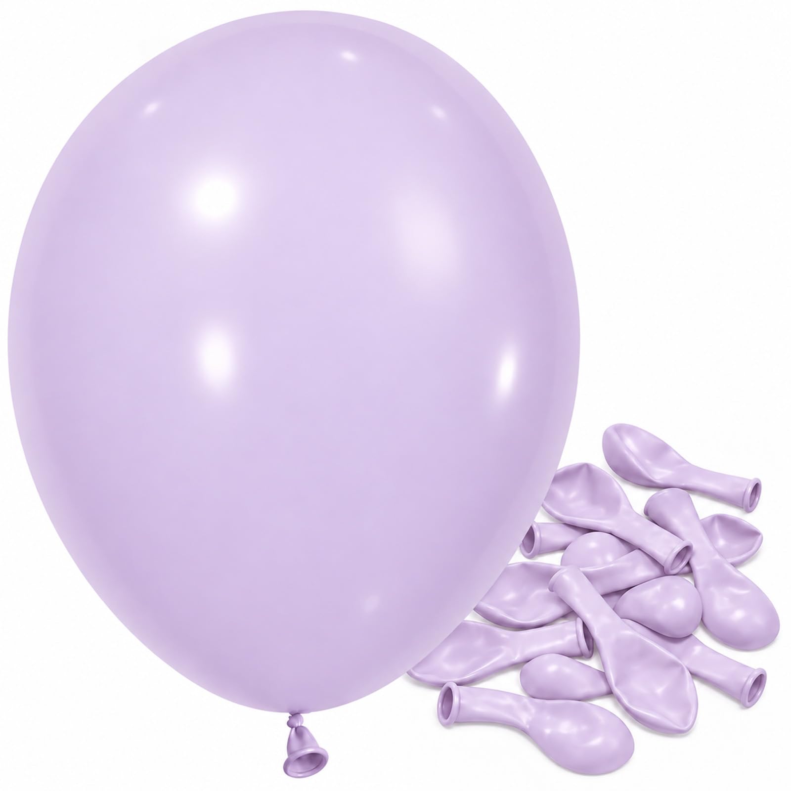 Jobkoo Pastel Yellow Balloons, 5 Inch Mini Small Light Butter Yellow Balloon โ image 1
