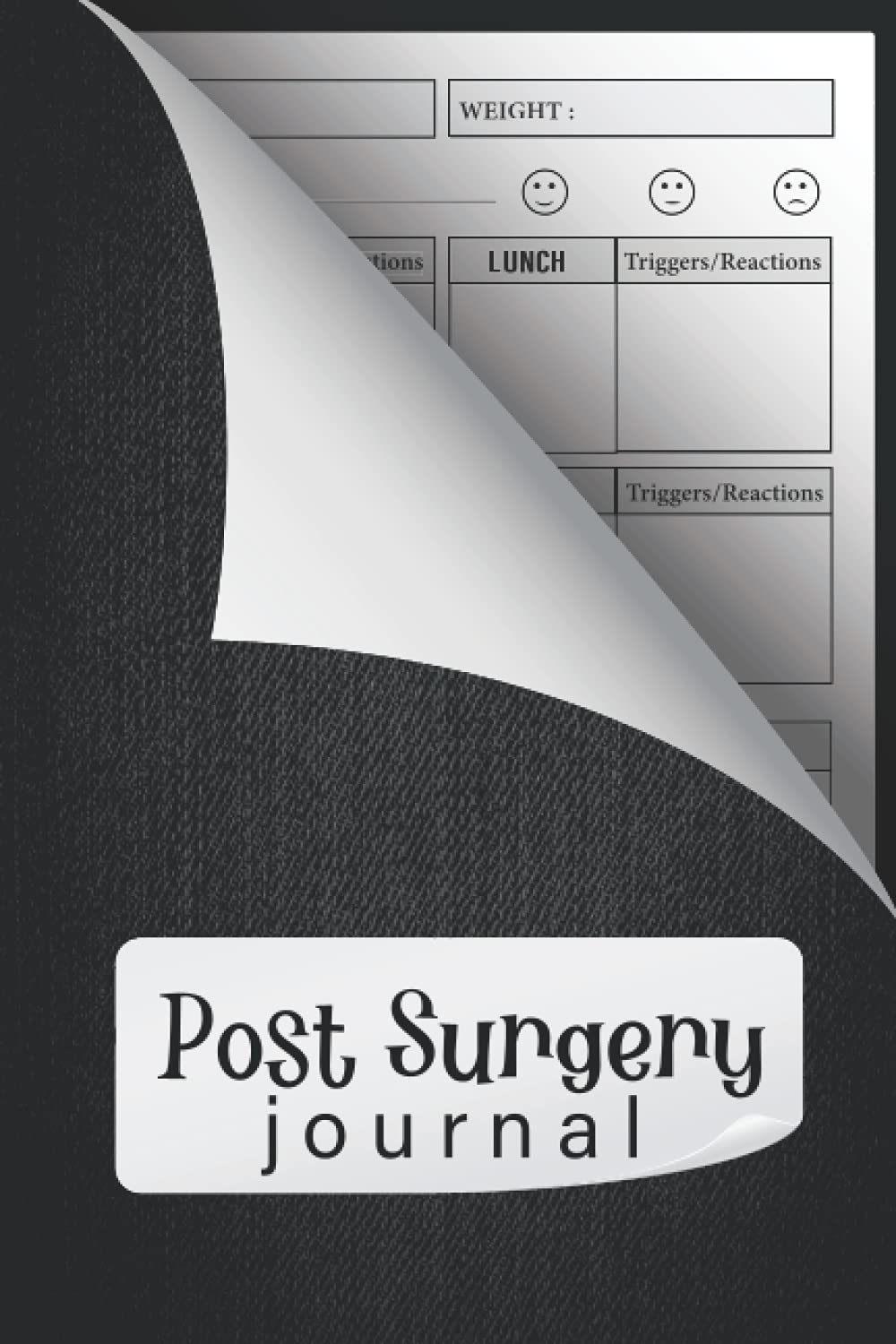 Post Surgery Journal: Pain And Symptom Tracker, Daily Irritation Assessment Diary, Mood, Sleep, journal for surgery recovery and surgery patient
