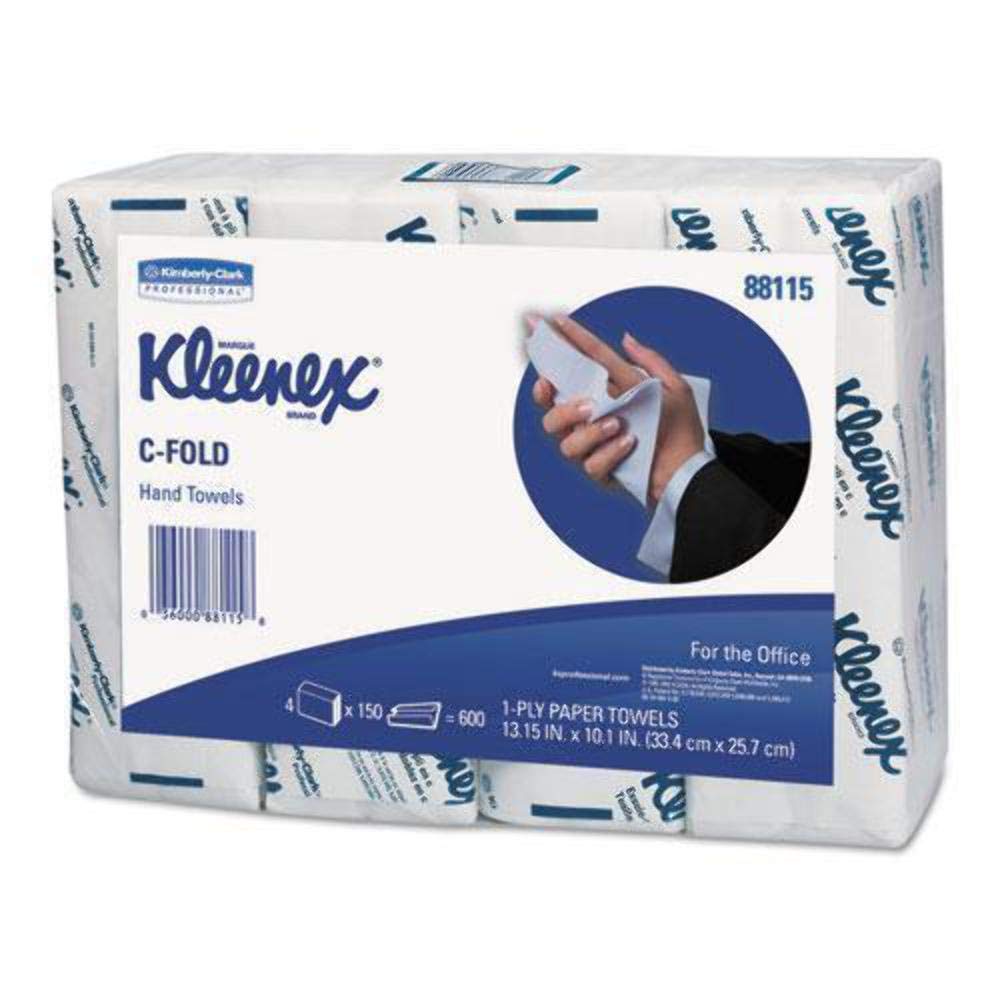 KleenexC-Fold Hand Towel,1 Ply - 150 Sheets/Bundle - 600 /