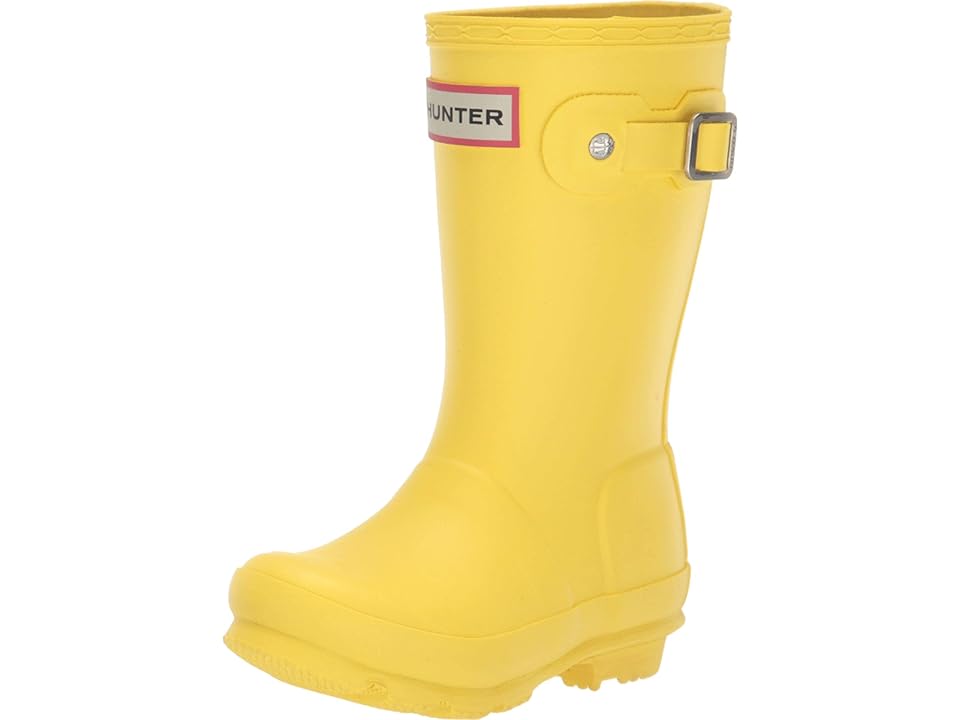 

Hunter Kids Original Kids' Rain Boot (Toddler/Little Kid) (Wader Yellow) Kids Shoes