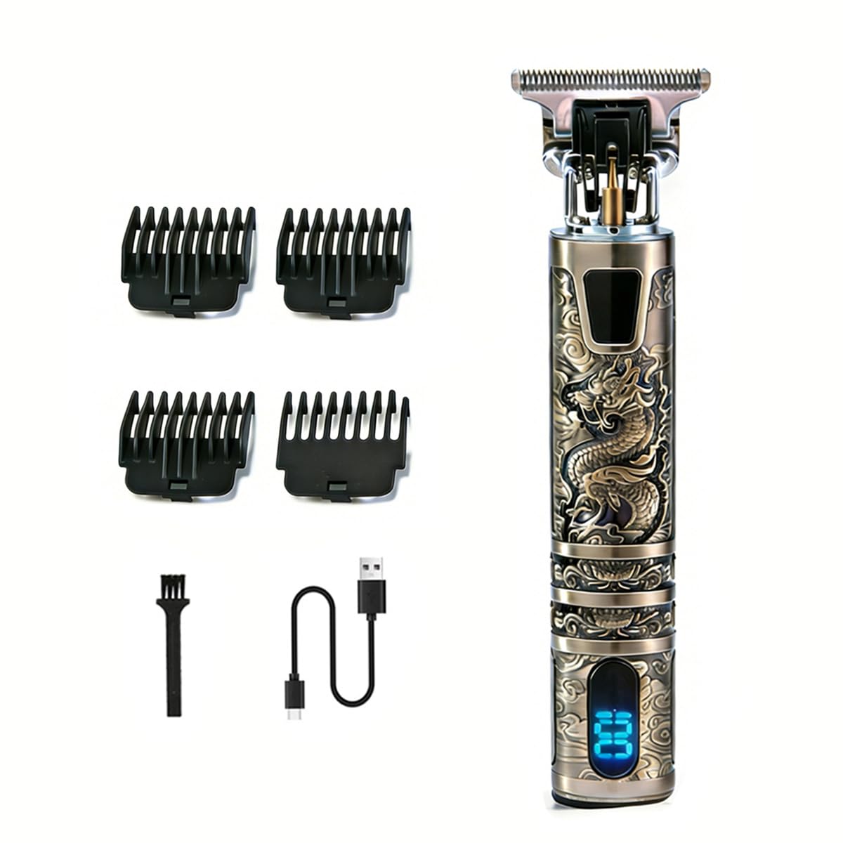 Hair Clippers for Men, Beard Trimmer for Mens, Cordless Electric Hair Trimmer, Rechargeable Beard Trimmer Shaver, Professional Electric Hair Clipper Set for Family,Gifts for Men
