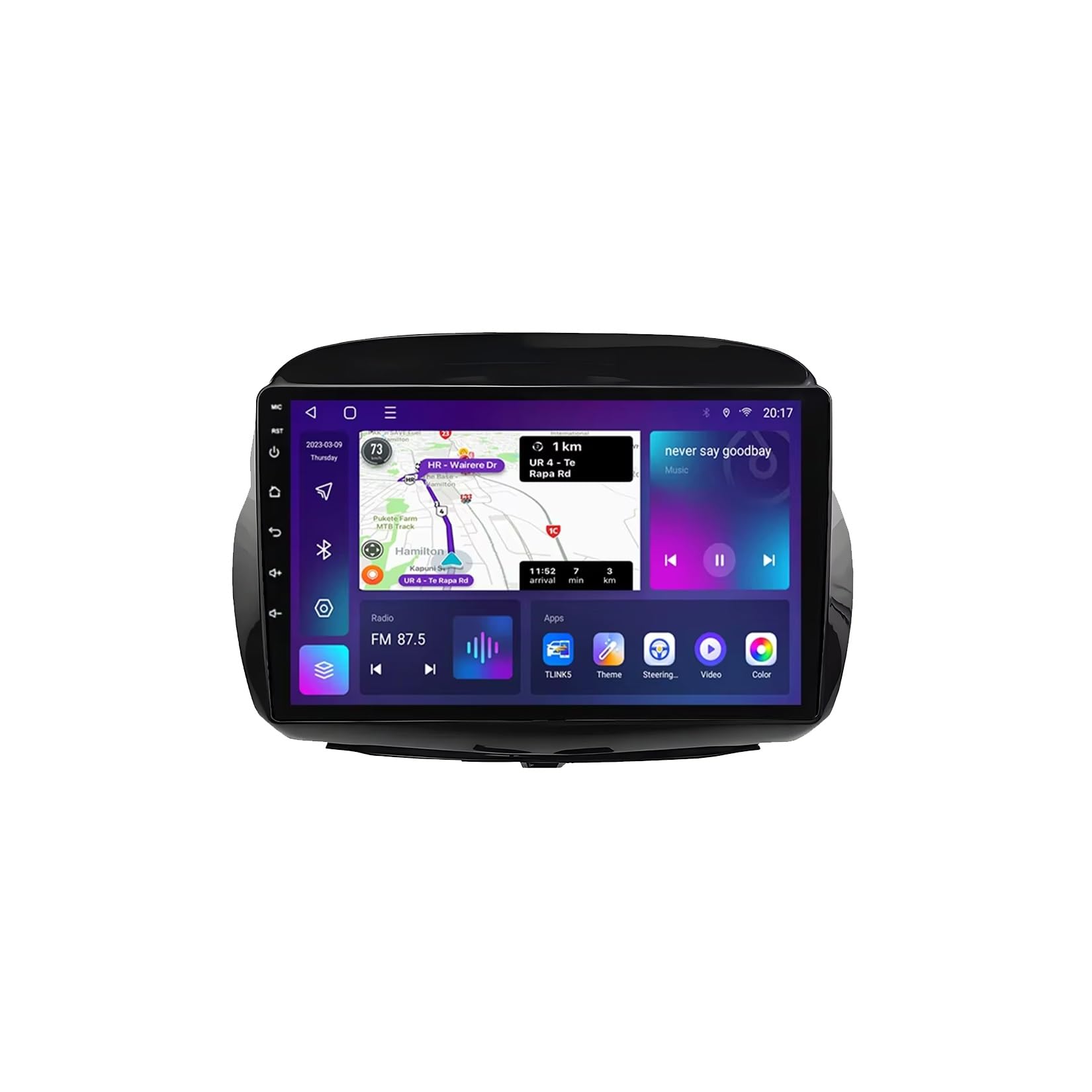 Android 15 Auto Touch Screen 10'' 2 DIN Radio automatica per Honda FRV FR-V EDIX 2004-2009 con Bluetooth FM USB Comandi al Volante Telecamera Posteriore Lettore multimediale per auto(F1 2G+32G)