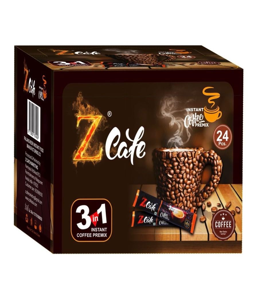 Zcafe 3 in 1 Instant Coffee Premix, Box of 24 Sachets (B0DDL7ZCGG) Amazon Price History, Amazon Price Tracker