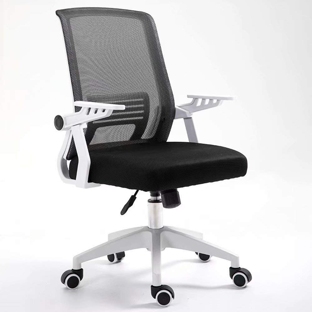 Chaise de bureau ergonomique à dossier haut en maille respirante pour rester assis