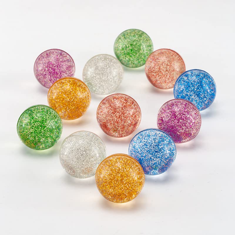 PIQIUQIU 24 Palline da 28 mm, per Bambini, Feste di Compleanno dei Bambini, Colore Casuale