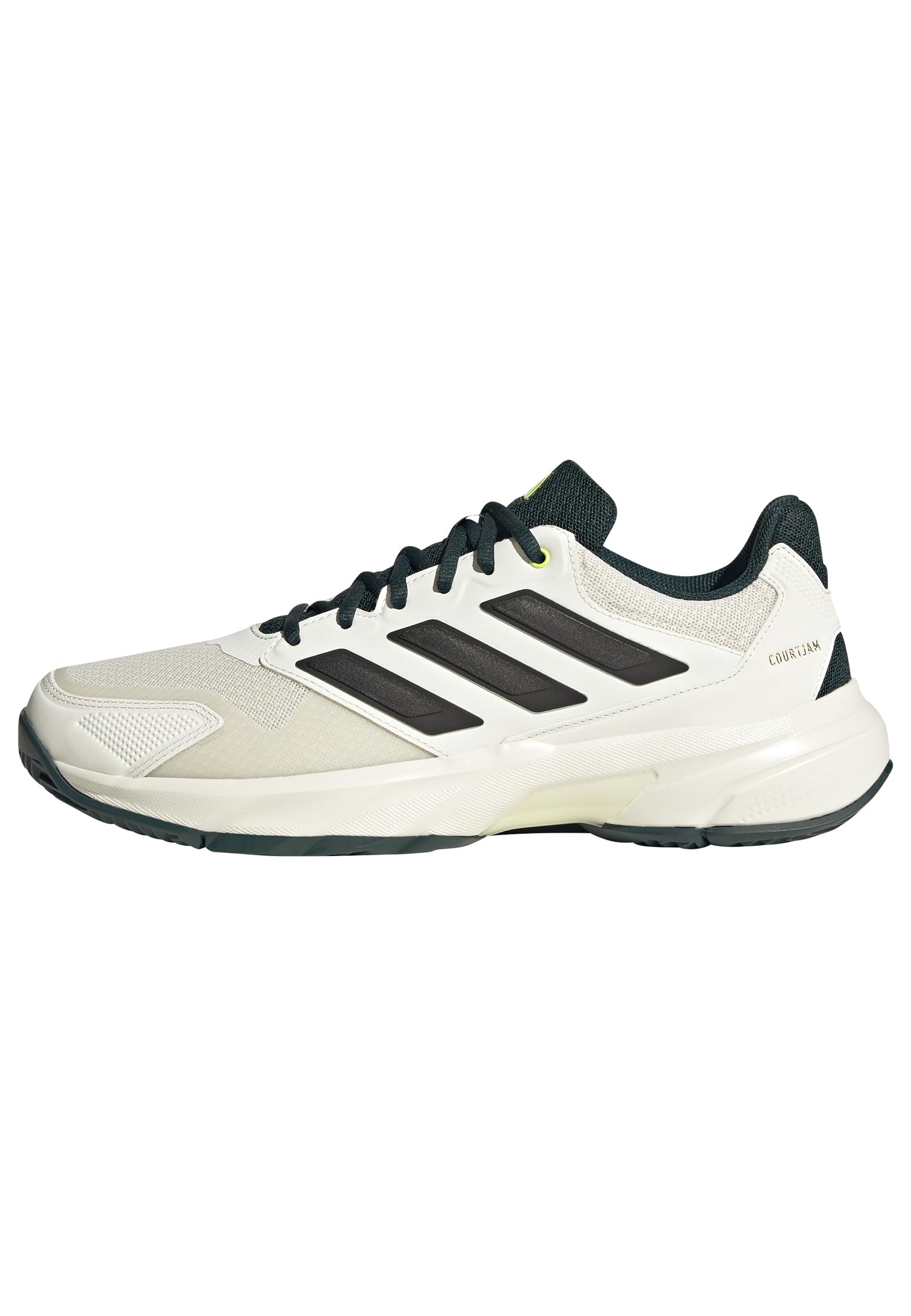 adidas Men's CourtJam Control 3 Tennis, Off White/Silver