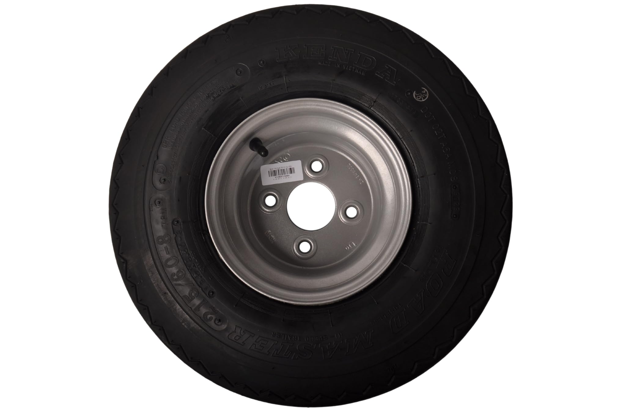 AWD Komplettrad Anhänger - 18.5x8.50-8 - Lochkreis: 4x100 - Tragfähigkeit: 425 kg -