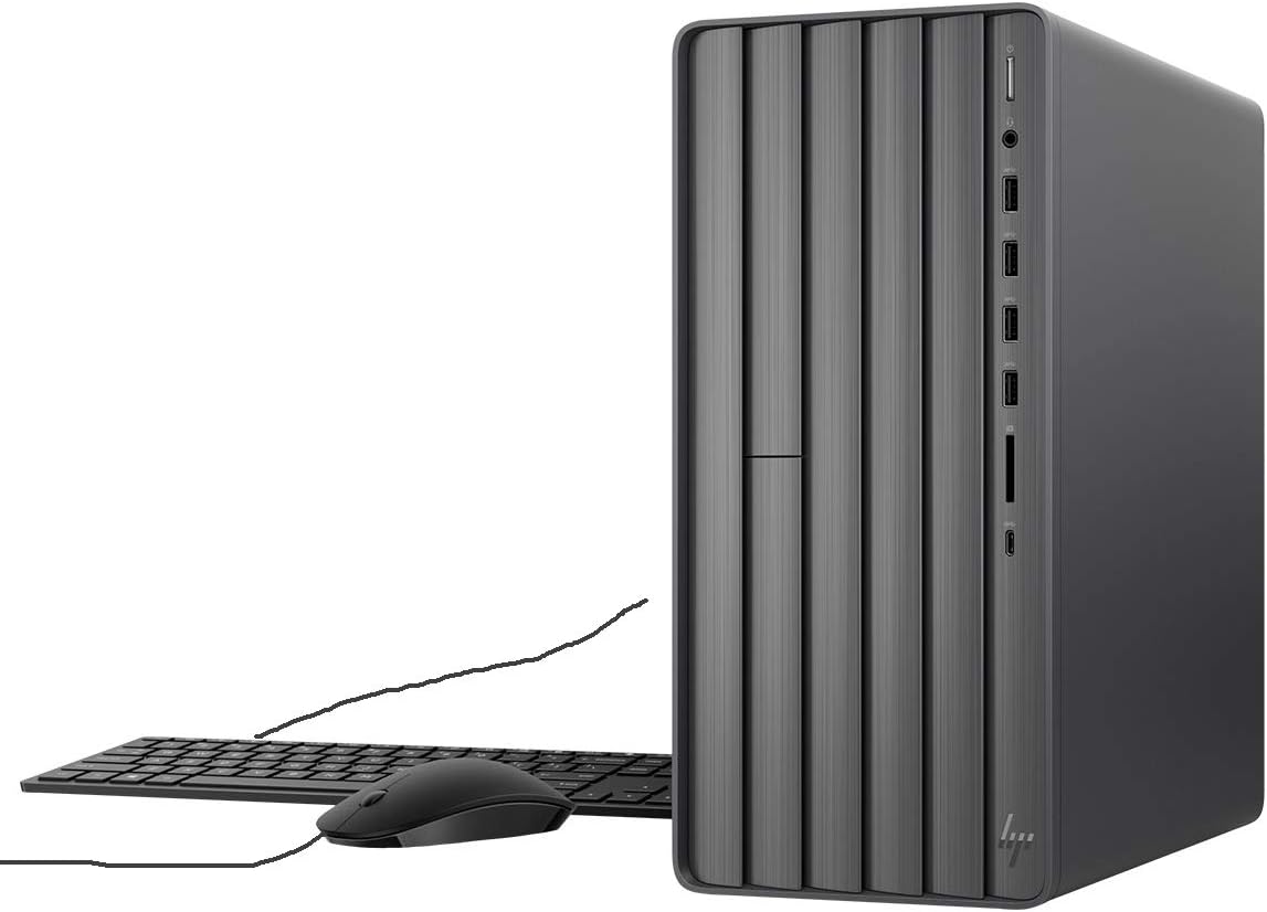 Up To 50% OFF 2020 HP Envy Gaming Desktop Computer Intel Core i7-10700F 32GB DDR4 RAM 1TB HDD+ 512GB PCIe SSD DVDRW NVIDIA GeForce GTX 1660 Super 6GB Windows 10, Generic 64GB Flash Drive