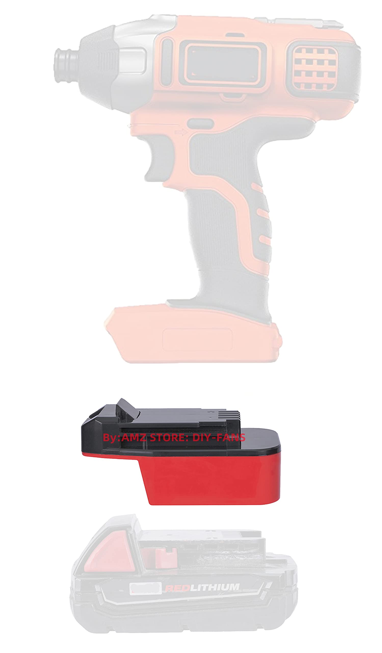 LQ-18RY Adapter for Milwaukee M18 