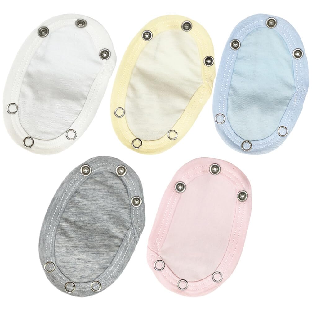GALPADA5pcs Baby Bodysuit Extender Jumpsuit Extender Baby Romper Suit Partner Utility Baby Gap Lengthening Piece for Baby Boys Girls Toddler