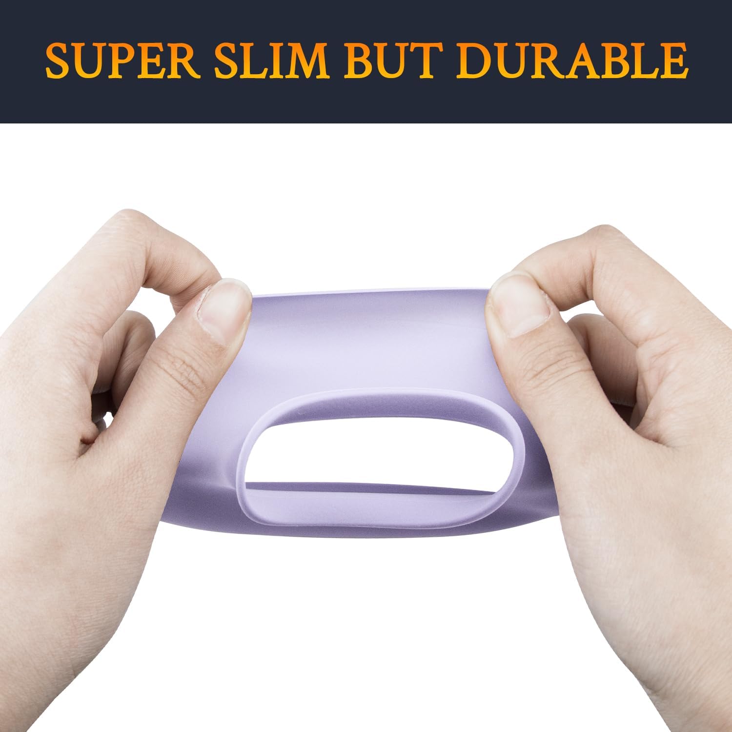 SOULWIT Silicone Ear Pads Cover Protector for Bose QuietComfort QC15 QC25 QC2 QC35 QC45/Ae2 Ae2i Ae2w/SoundTrue & SoundLink AE Headphones Cushions, Sweatproof, Easily Washable - Chilled Lilac - Image 5