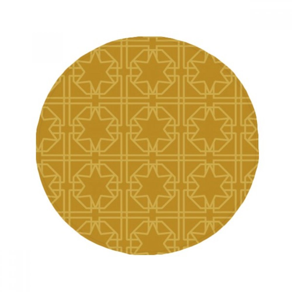 Tapis anti-slip thaïlande d'or tissage décoratif pour éviter les glissades au salon