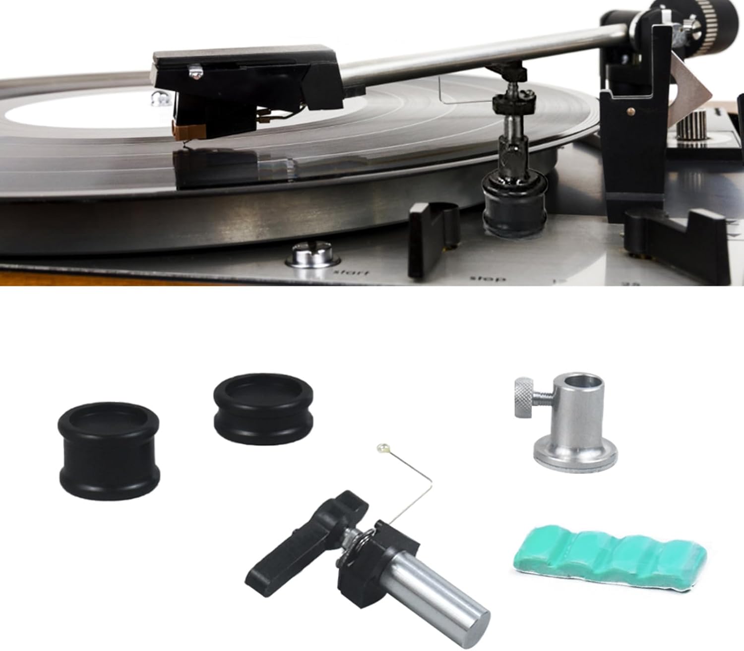 1 セット調整可能なトーンアームアームリフターライザー自動リフティング機能付き手動ターンテーブルレコードプレーヤーレコードプレーヤー