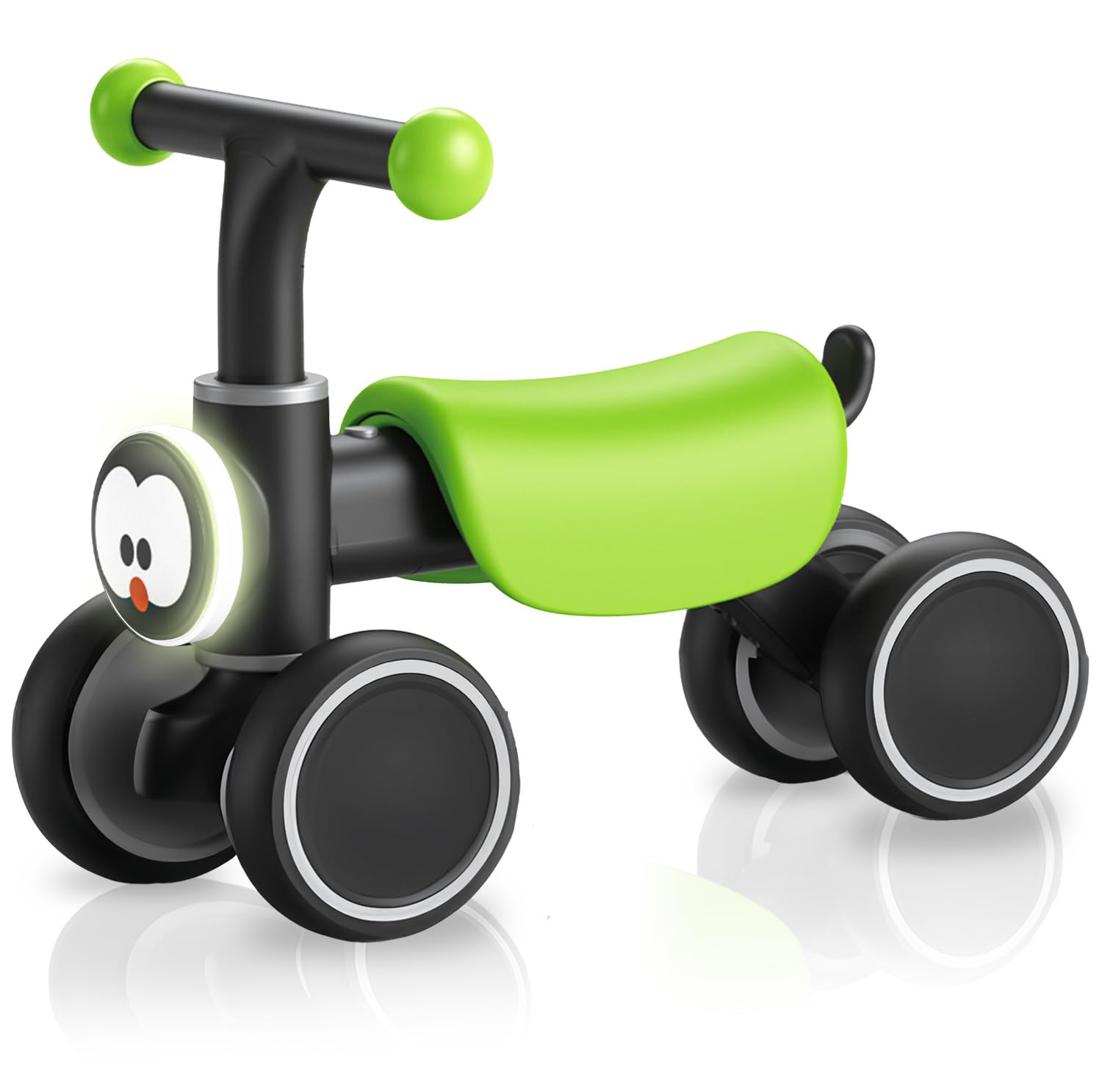 PYKES PEAK Baby Balance Bike ‘Chibikko Rider’ | Award-Winning Ride-On Toy for Toddlers 1-3 Years | Music, Lights & Animal Sounds | Indoor/Outdoor Walker & First Bike | Penguin Design