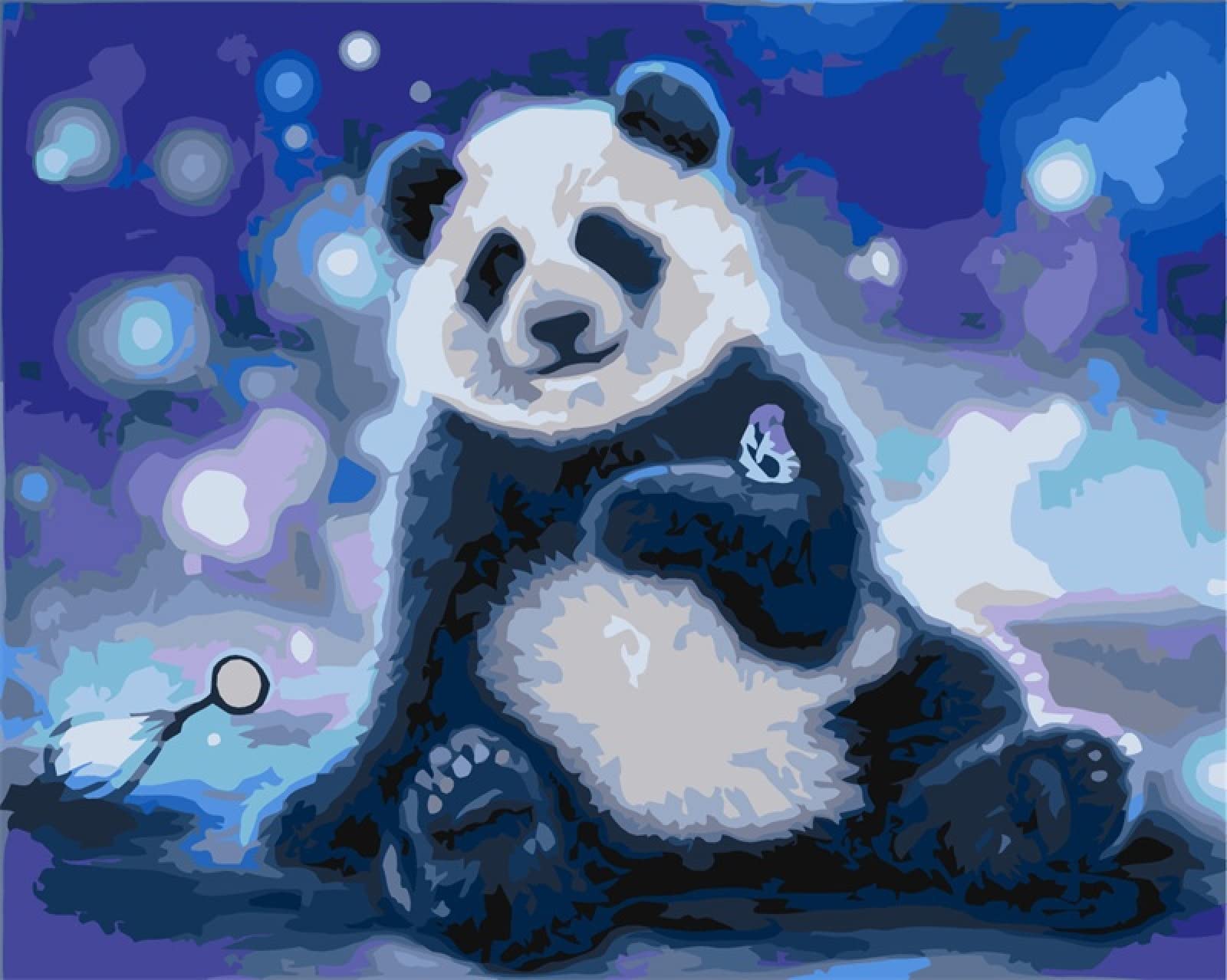 Point de Croix Starter Kit Cadeau de Noël Idéal Broderie Panda - 8