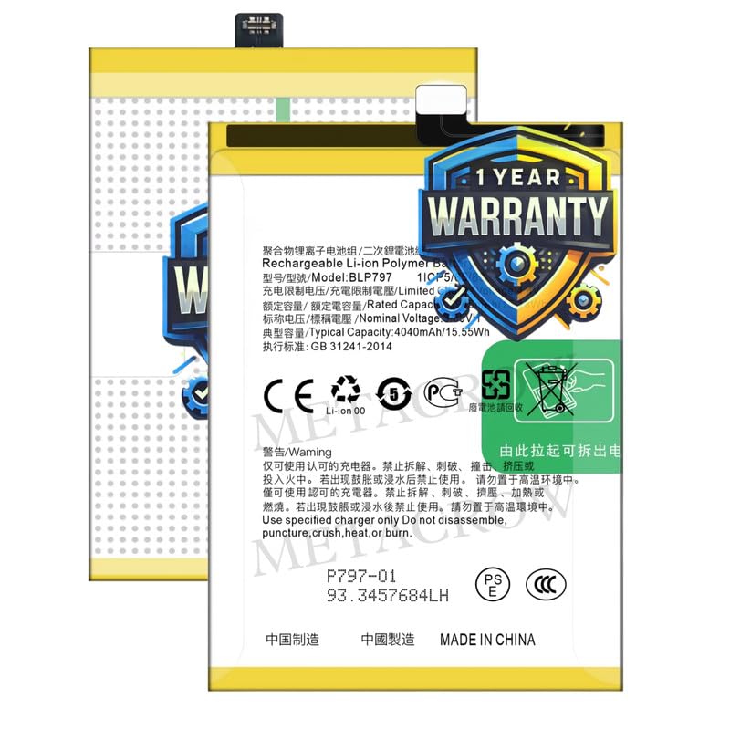 Image of Original BLP673 Battery Compatible for Oppo A5 (AX5) | A7 (AX7) | A5s (AX5s) | A12 | A12e | A12s | A31 (2020) | Realme 2 | Realme C1 (2018) | Realme C1 (2019) - (4230mAh) - 1 Year Warranty JK1