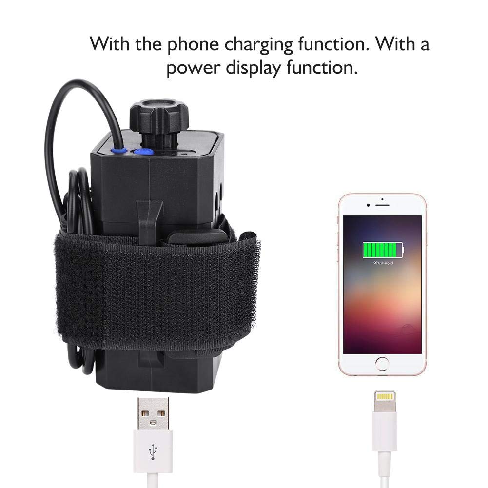 18650 Batteriehalter Wasserdichte Akku-Hülle Für Fahrradlampen - 4x18650  Batterie Gehäuse Mit USB/DC Anschluss Wasserdichte Akkubox, image size:1001x1001