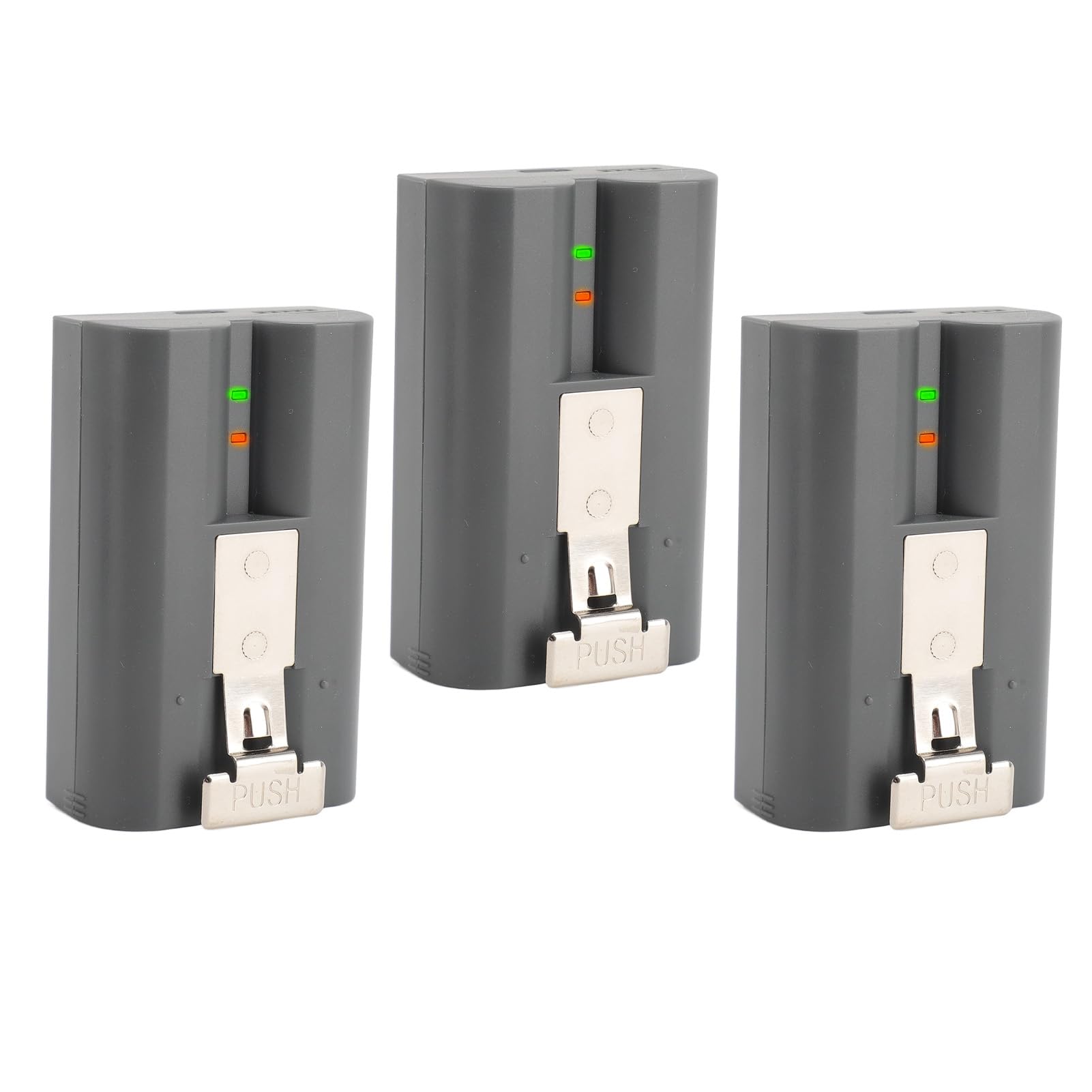 Batteria di Ricambio per la Fotocamera del Campanello Video Ad Anello 2/3/3 Plus/4, Batteria Ricaricabile da 3,65 V 8000MAH per i Riflettori e la Fotocamera di Attacco (3PCS)