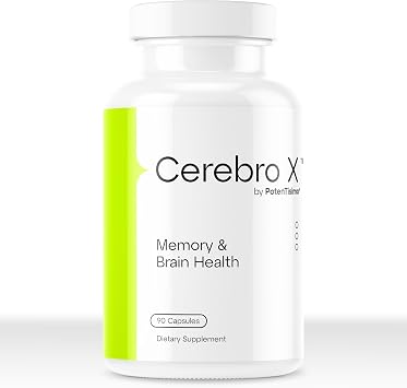 Cerebro XTM Memory & Brain Health, 90 Count. Daily Memory and Brain Health Support.