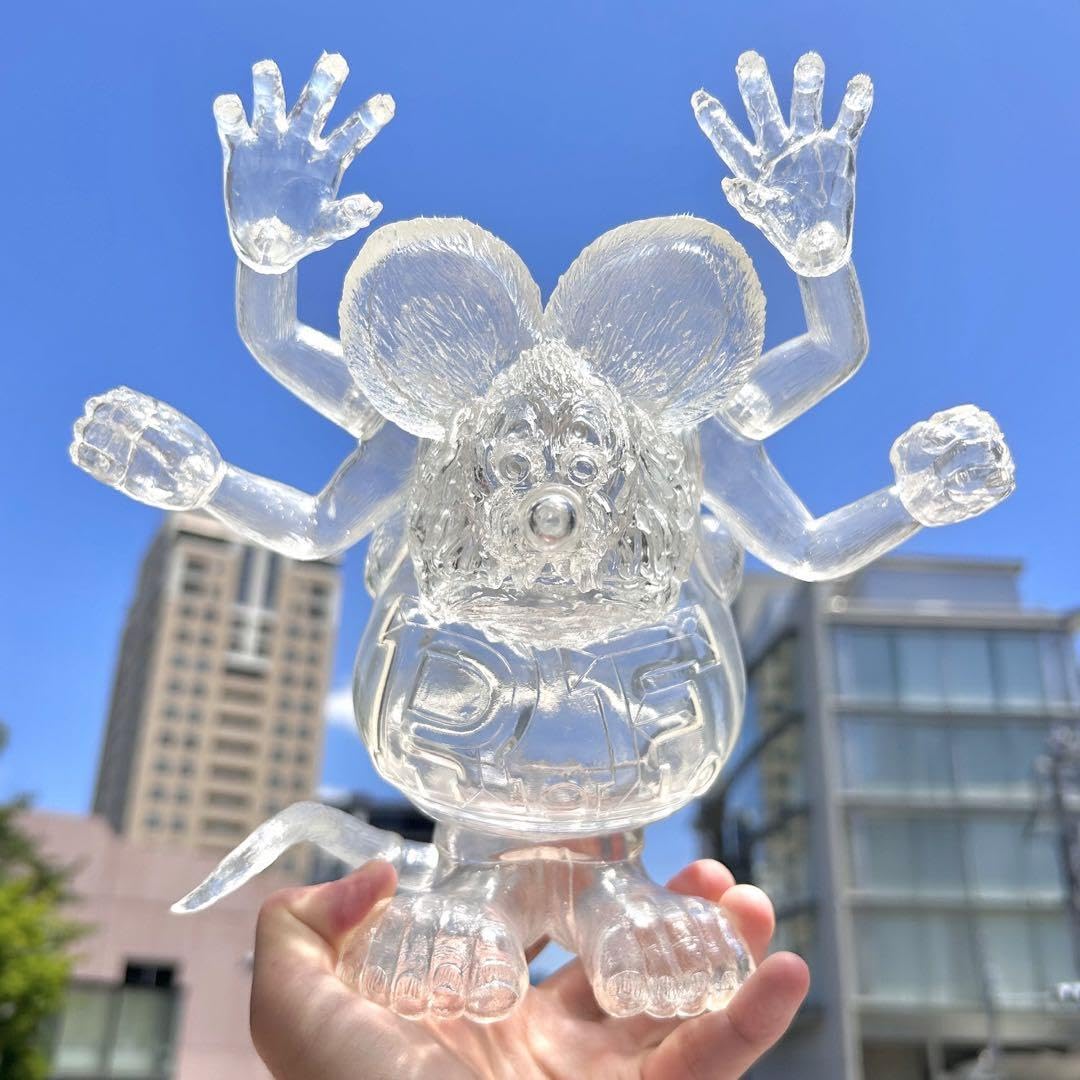 Amazon.co.jp: BLACKBOOK TOY RatFink ラットフィンク 阿修羅 ソフビ 