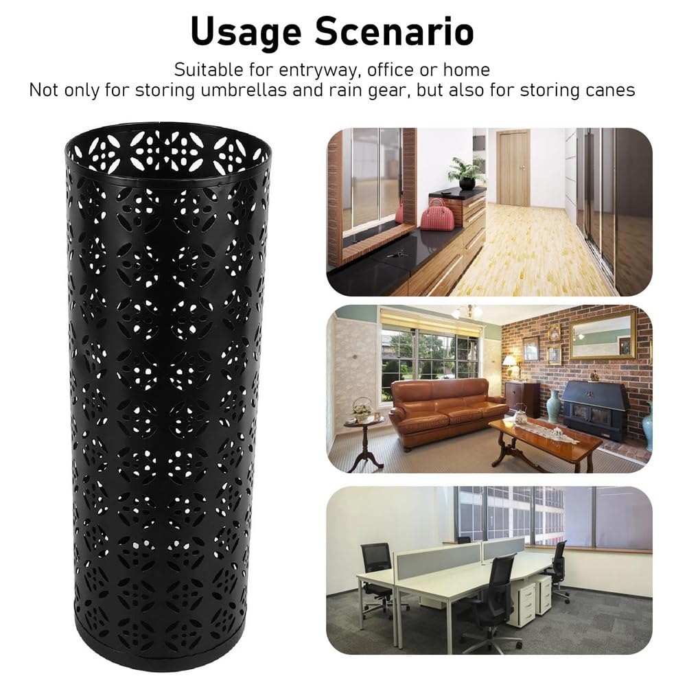 Soporte portátil e Impermeable para sombrilla - Soporte para sombrilla de Patio para Uso doméstico - Accesorio de jardín Exterior Duradero, Ajustable y fácil de Montar