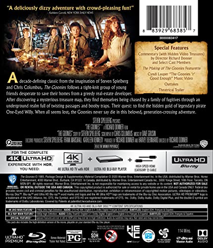 Image of Goonies, The (4K Ultra HD + Blu-ray)