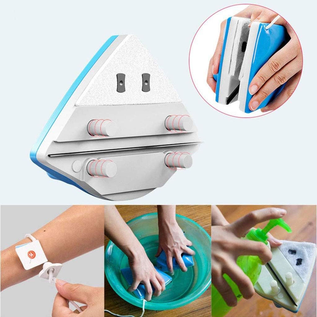 Glass Cleaner Double-Sided Wiping High-Rise Double-Layer Hollow Magnetic Cleaning and Cleaning Window Cleaner Artifact