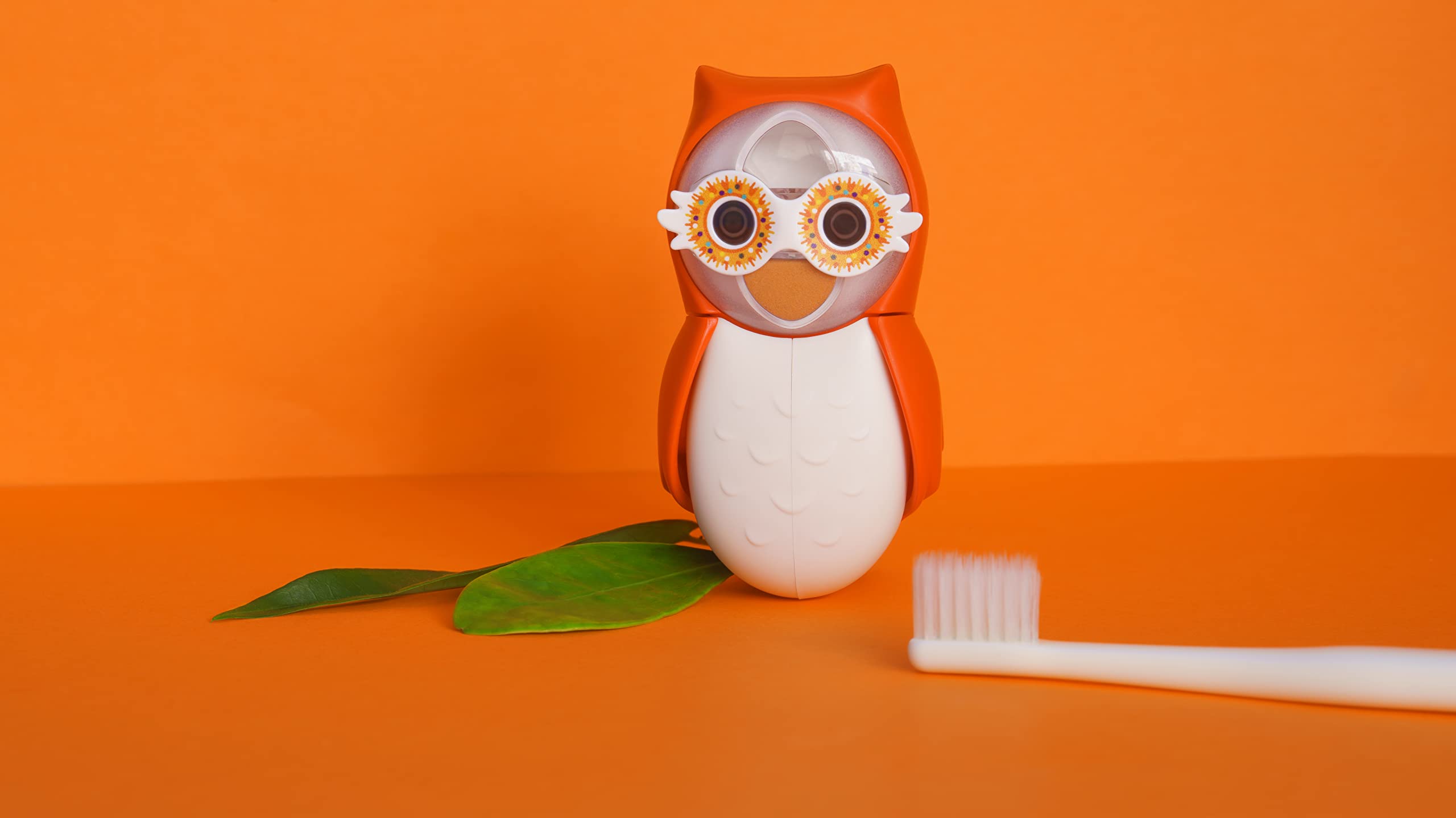 FLIPPER KUM SAATLİ DİŞ FIRÇASI HİJYENİK SAKLAMA KABI - TURUNCU 1PAKET(1X1 ADET)