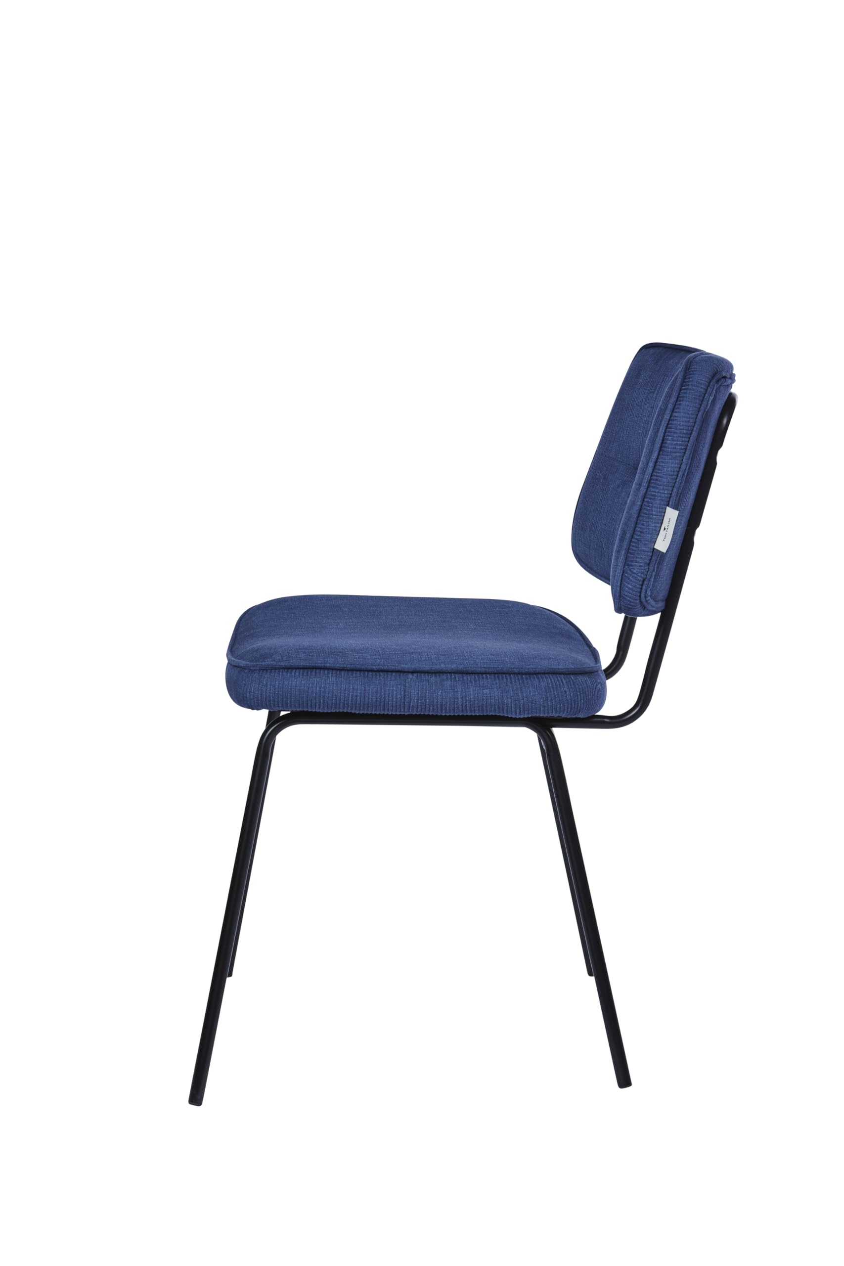 TOM TAILOR HOME Tube Chair - Juego de 2 sillas de comedor, color azul vaquero