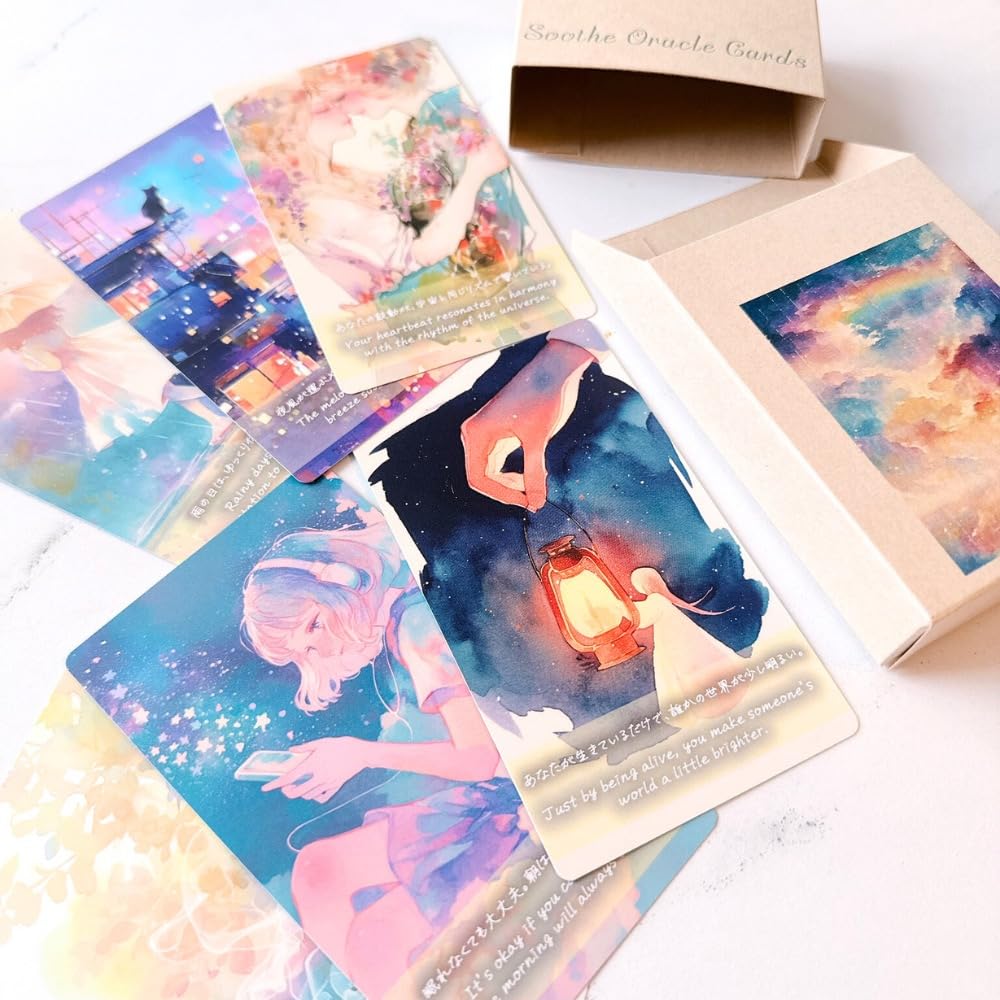 Amazon | スーズ・オラクルカード ｜ 華月エアリ ｜ カード44枚 【正規