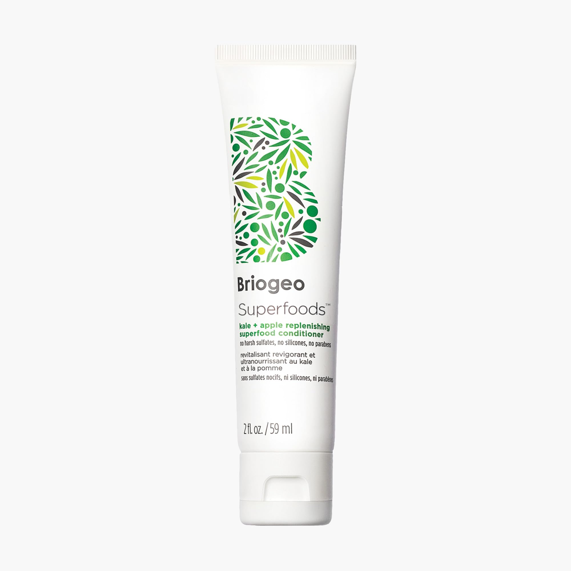 BriogeoSuperfoods Kale + Apple Replenishing Conditioner, Supports Healthy, Balanced Hair and Scalp, Conditioner for All Hair Types and Textures, Enhances Shine, Vegan, Cruelty-Free